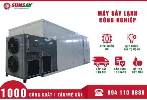 Máy sấy lạnh công nghiệp 1 tấn