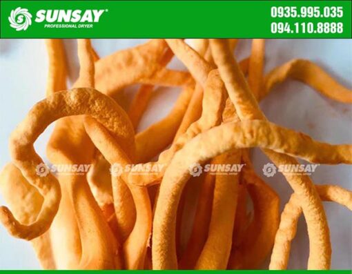Đông trùng hạ thảo sấy bằng máy sấy SUNSAY