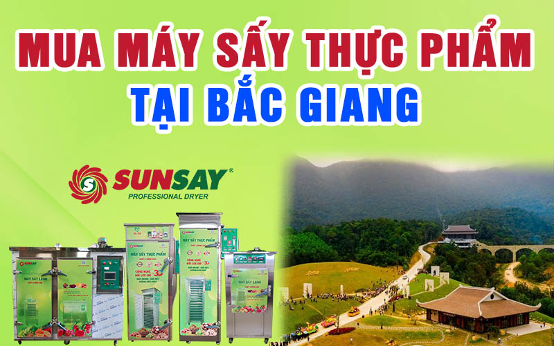 Mua máy sấy thực phẩm tại Bắc Giang