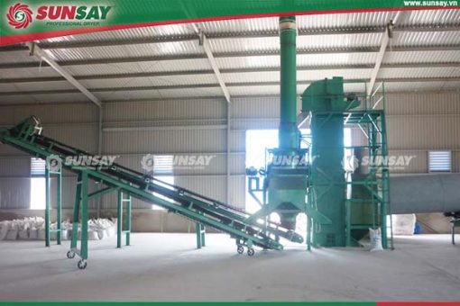 Máy sấy thùng quay sấy đa dạng về công suất