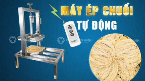 Máy ép chuối không tốn chi phí nhân công, có điều khiển tự động