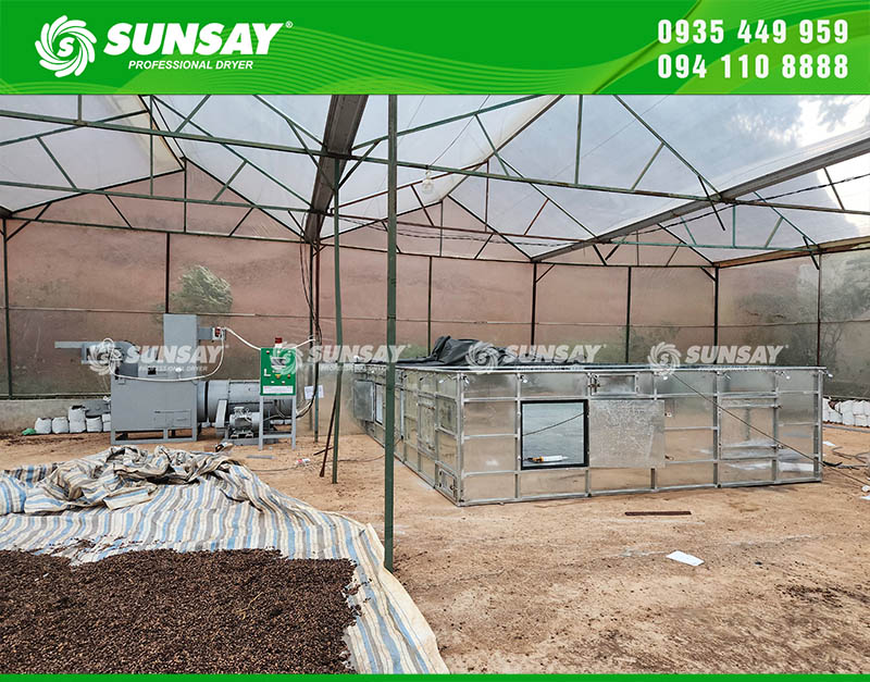 Bàn giao máy sấy vĩ ngang 5 tấn đến Đắk Nông là bước đi chiến lược giúp cơ sở chế biến cà phê tại địa phương nâng cao năng lực sản xuất, chủ động kiểm soát chất lượng và tối ưu hiệu quả mùa vụ